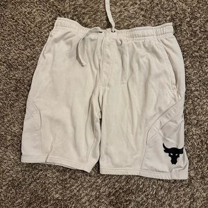 Lot of 4 Men’s Project Rock Terry shorts . Size XL